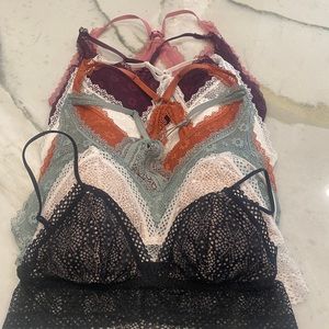 Bundle of 7 Victoria’s Secret Bralettes